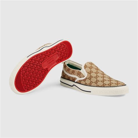 gucci slip on sneakers mens